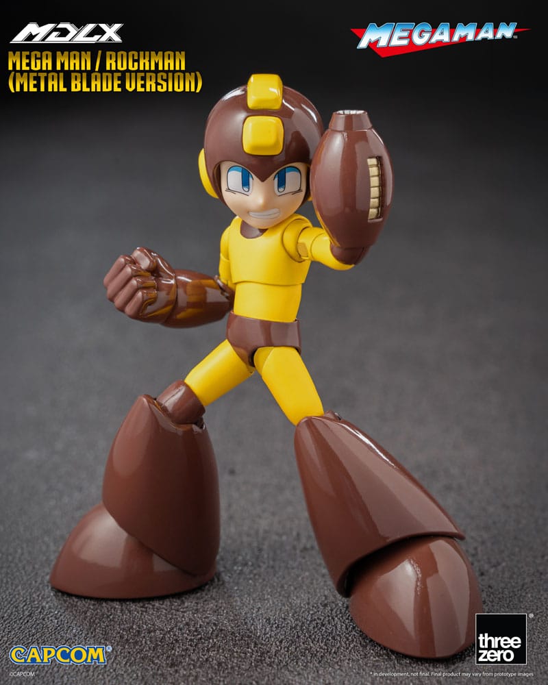 Mega Man MDLX Action Figure Mega Man / Rockman (Metal Blade Version) 10 cm 4895250816152