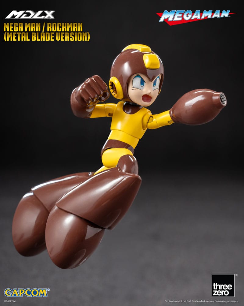 Mega Man MDLX Action Figure Mega Man / Rockman (Metal Blade Version) 10 cm 4895250816152