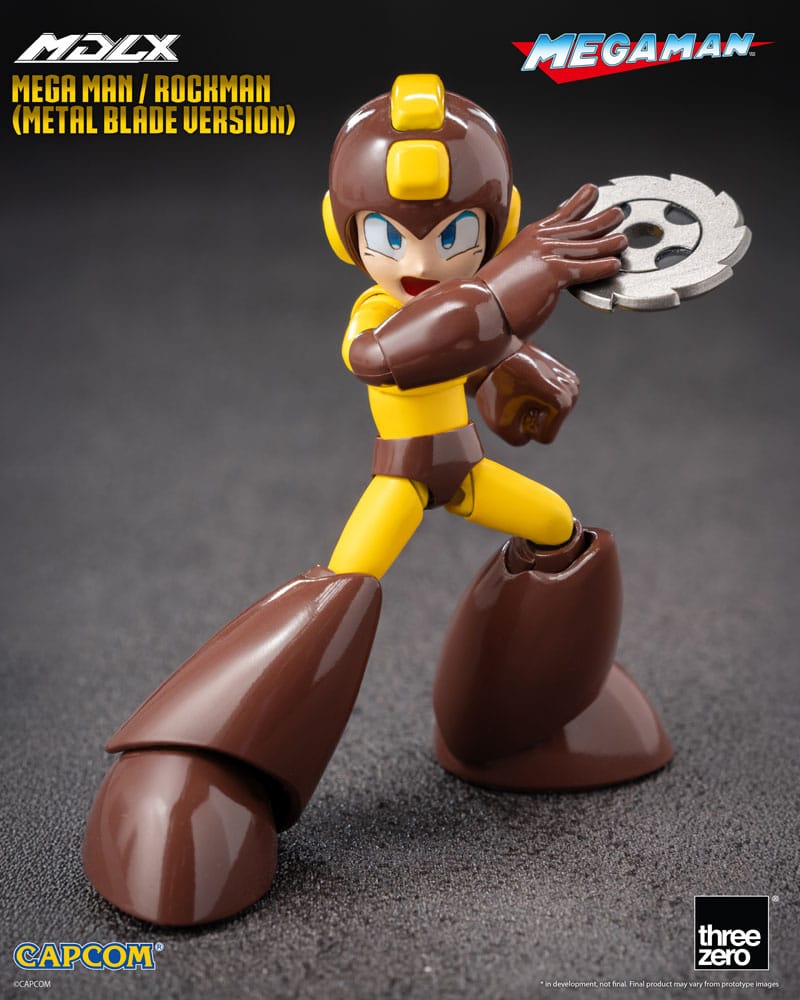 Mega Man MDLX Action Figure Mega Man / Rockman (Metal Blade Version) 10 cm 4895250816152