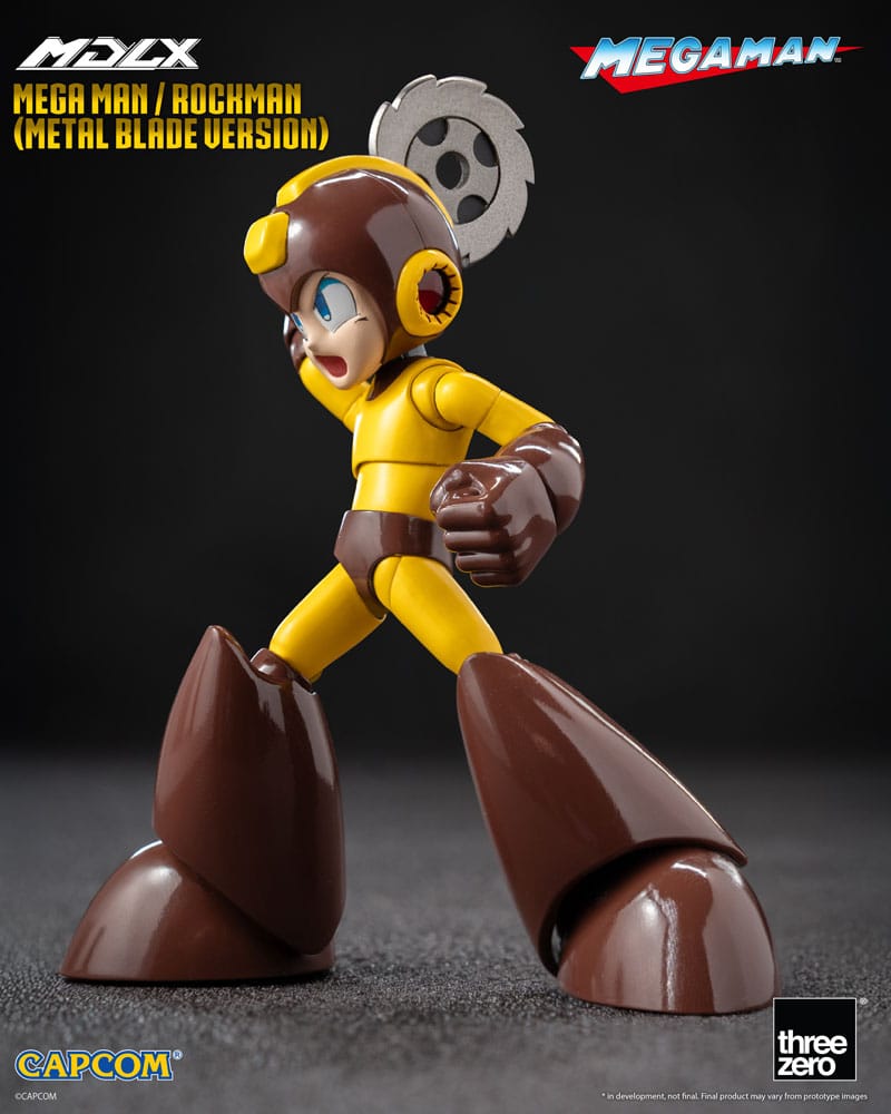 Mega Man MDLX Action Figure Mega Man / Rockman (Metal Blade Version) 10 cm 4895250816152