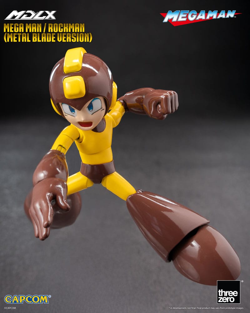 Mega Man MDLX Action Figure Mega Man / Rockman (Metal Blade Version) 10 cm 4895250816152