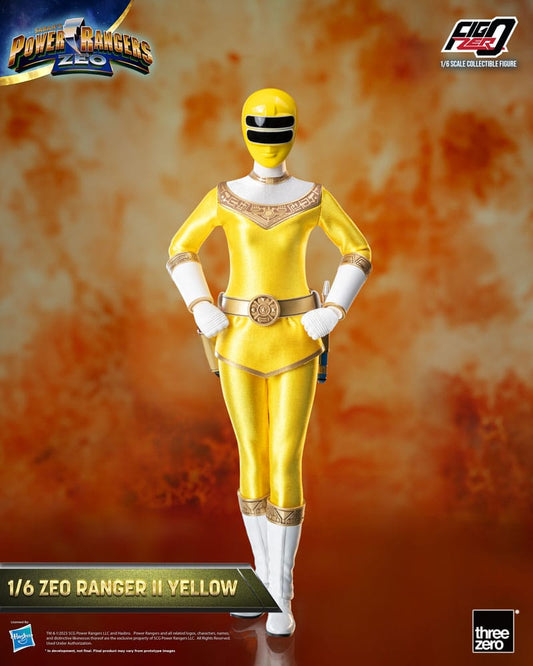 Power Rangers Zeo FigZero Action Figure 1/6 Ranger II Yellow 30 cm 4895250810341