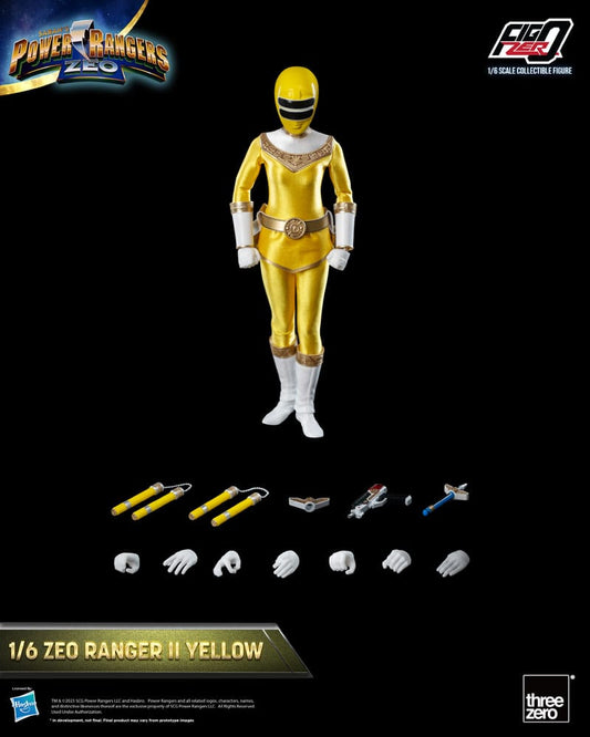 Power Rangers Zeo FigZero Action Figure 1/6 Ranger II Yellow 30 cm 4895250810341