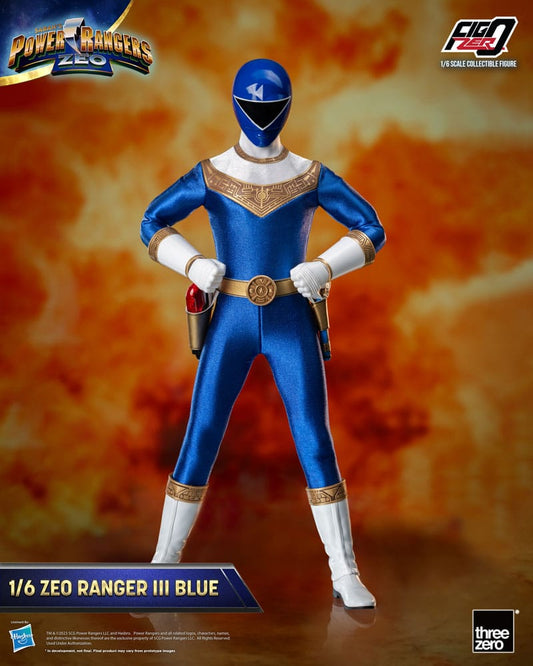 Power Rangers Zeo FigZero Action Figure 1/6 Ranger III Blue 30 cm 4895250810372