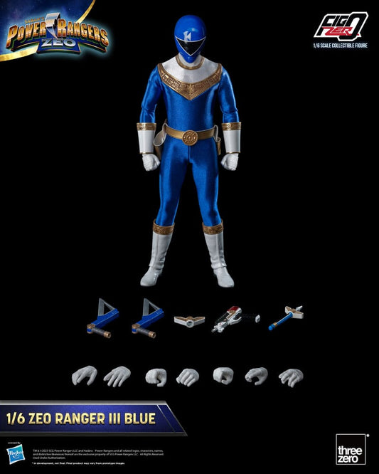 Power Rangers Zeo FigZero Action Figure 1/6 Ranger III Blue 30 cm 4895250810372