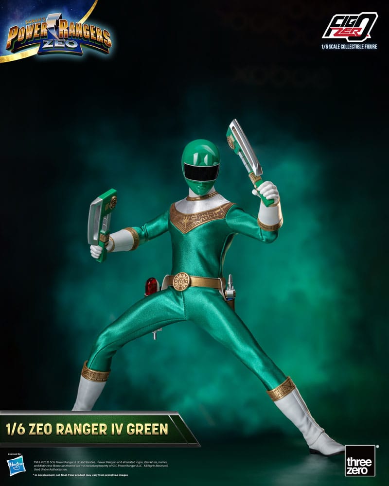 Power Rangers Zeo FigZero Action Figure 1/6 Ranger IV Green 30 cm 4895250810402