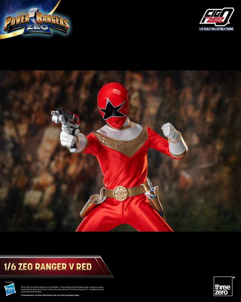 Power Rangers Zeo FigZero Action Figure 1/6 Ranger V Red 30 cm 4895250810433