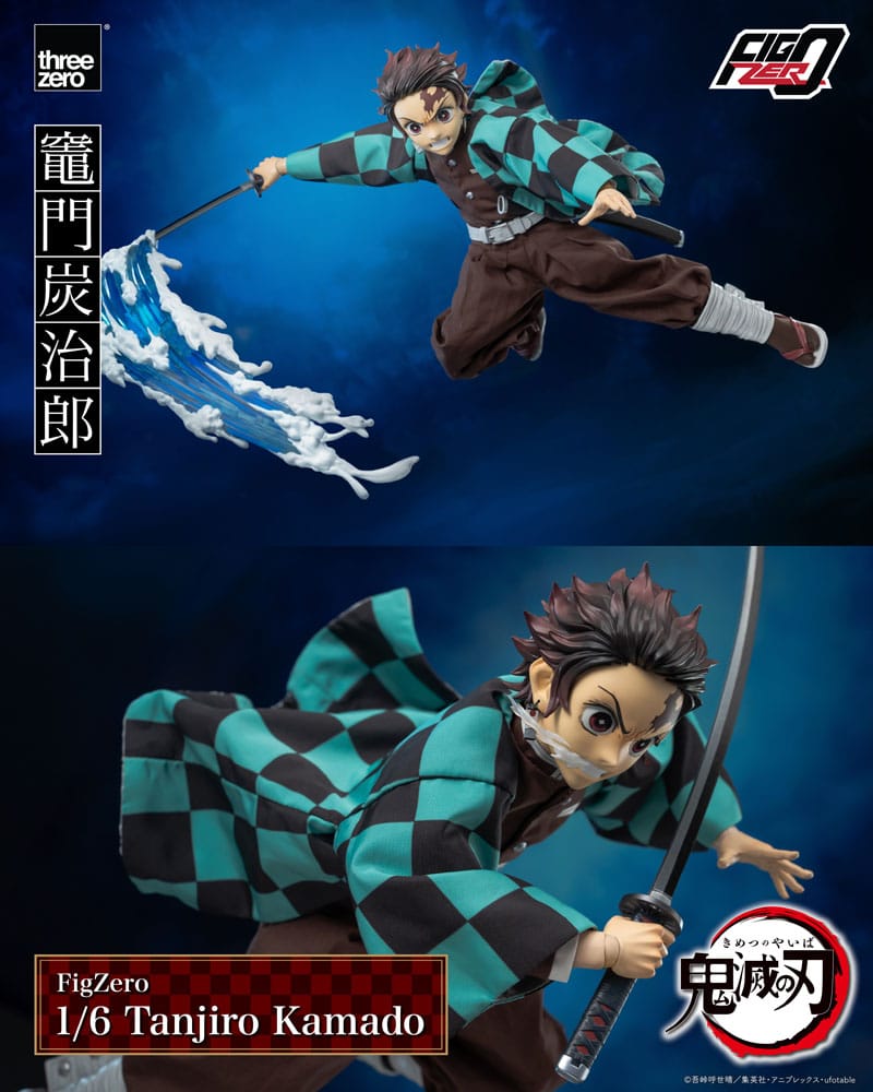 Demon Slayer: Kimetsu no Yaiba FigZero Action Figure 1/6 Tanjiro Kamado 27 cm 4895250813649