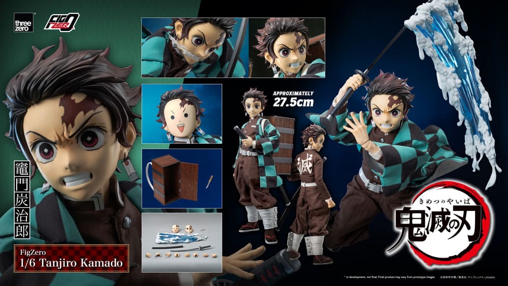 Demon Slayer: Kimetsu no Yaiba FigZero Action Figure 1/6 Tanjiro Kamado 27 cm 4895250813649