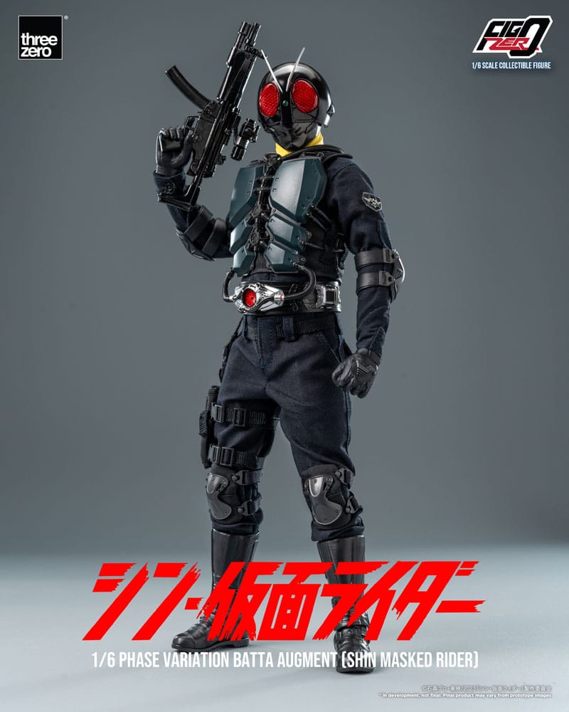 Kamen Rider FigZero Action Figure 1/6 Phase Variation Batta Augment (Shin Masked Rider) 30 cm 4895250814639