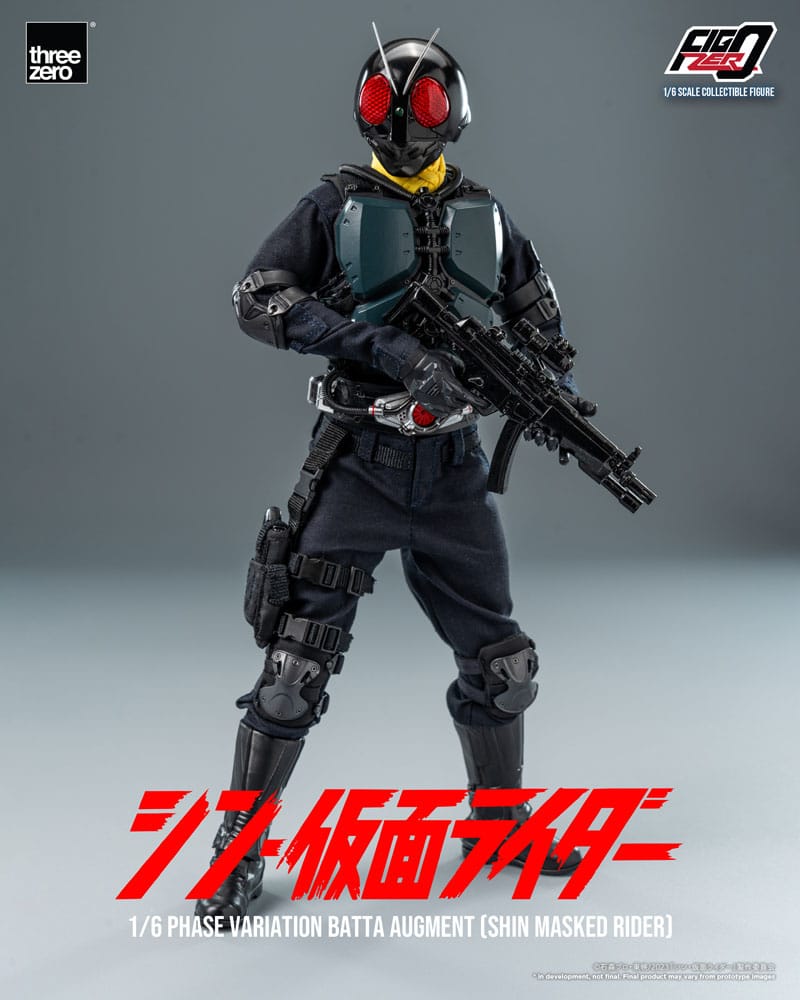 Kamen Rider FigZero Action Figure 1/6 Phase Variation Batta Augment (Shin Masked Rider) 30 cm 4895250814639