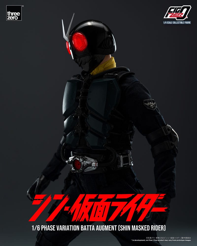 Kamen Rider FigZero Action Figure 1/6 Phase Variation Batta Augment (Shin Masked Rider) 30 cm 4895250814639