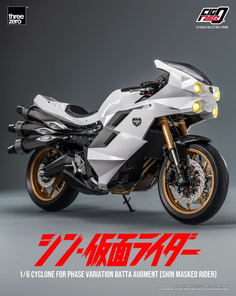 Kamen Rider FigZero Vehicle 1/6 Cyclone for Phase Variation Batta Augment (Shin Masked Rider) 35 cm 4895250814691