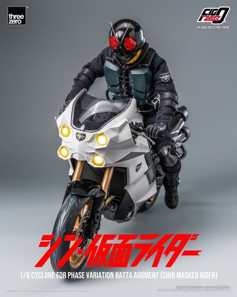 Kamen Rider FigZero Vehicle 1/6 Cyclone for Phase Variation Batta Augment (Shin Masked Rider) 35 cm 4895250814691