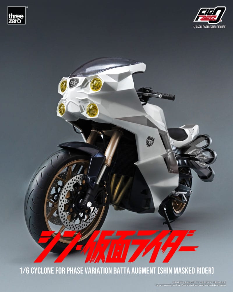 Kamen Rider FigZero Vehicle 1/6 Cyclone for Phase Variation Batta Augment (Shin Masked Rider) 35 cm 4895250814691