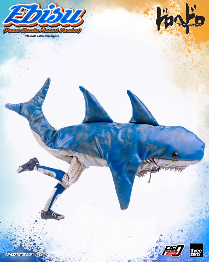 Dorohedoro FigZero Action Figure 1/6 Ebisu Peace Sharks Mascot Ver. 24 cm 4895250815391