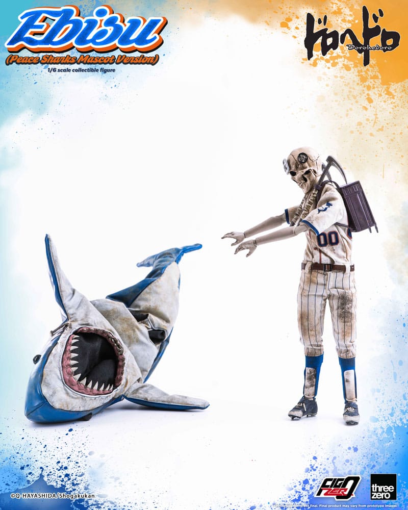 Dorohedoro FigZero Action Figure 1/6 Ebisu Peace Sharks Mascot Ver. 24 cm 4895250815391