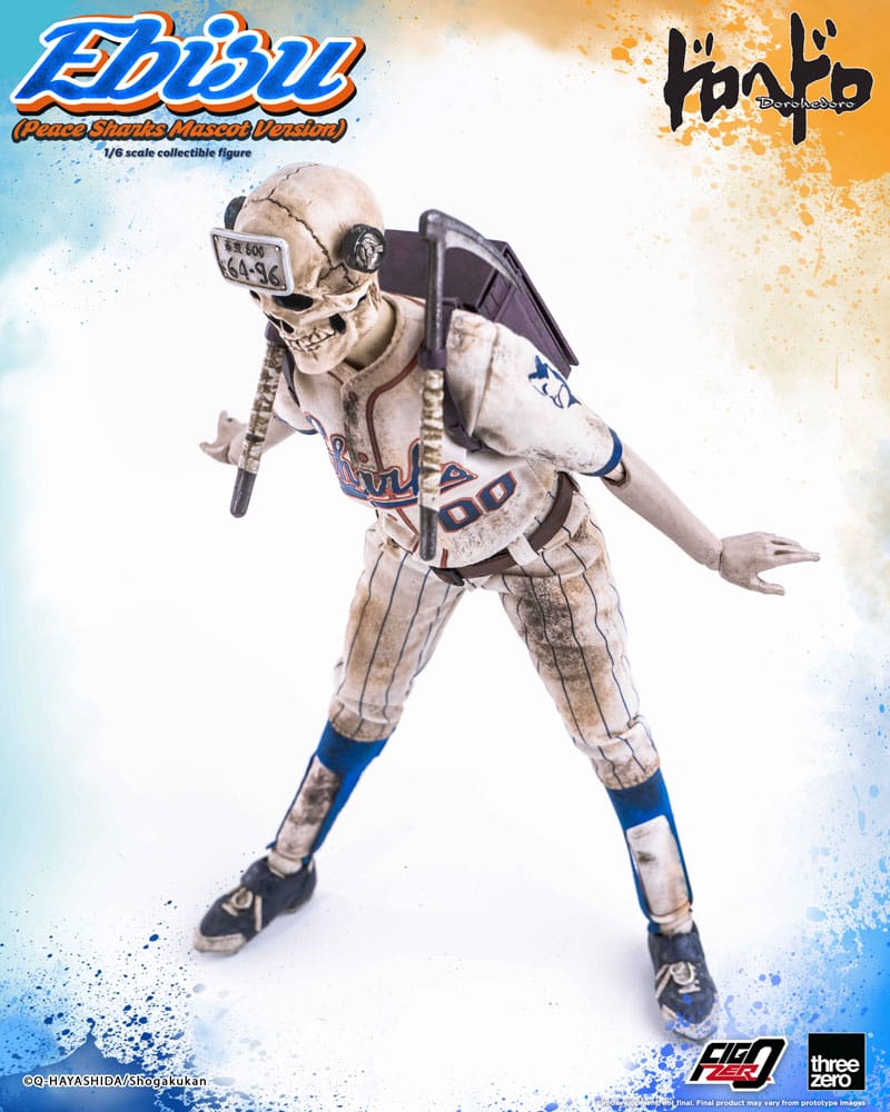 Dorohedoro FigZero Action Figure 1/6 Ebisu Peace Sharks Mascot Ver. 24 cm 4895250815391