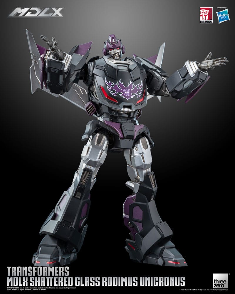 Transformers MDLX Action Figure Shattered Glass Rodimus Unicronus 23 cm 4895250814110