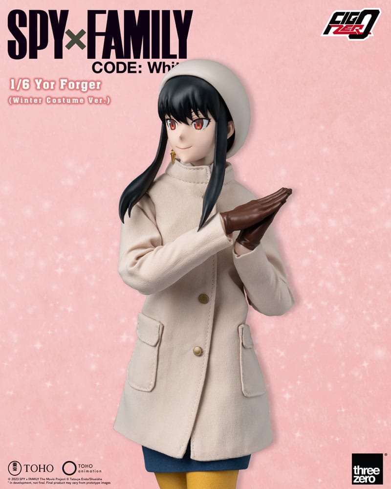 Spy x Family FigZero Action Figure 1/6 Yor Forger (Winter Costume Ver.) 31 cm 4895250813212