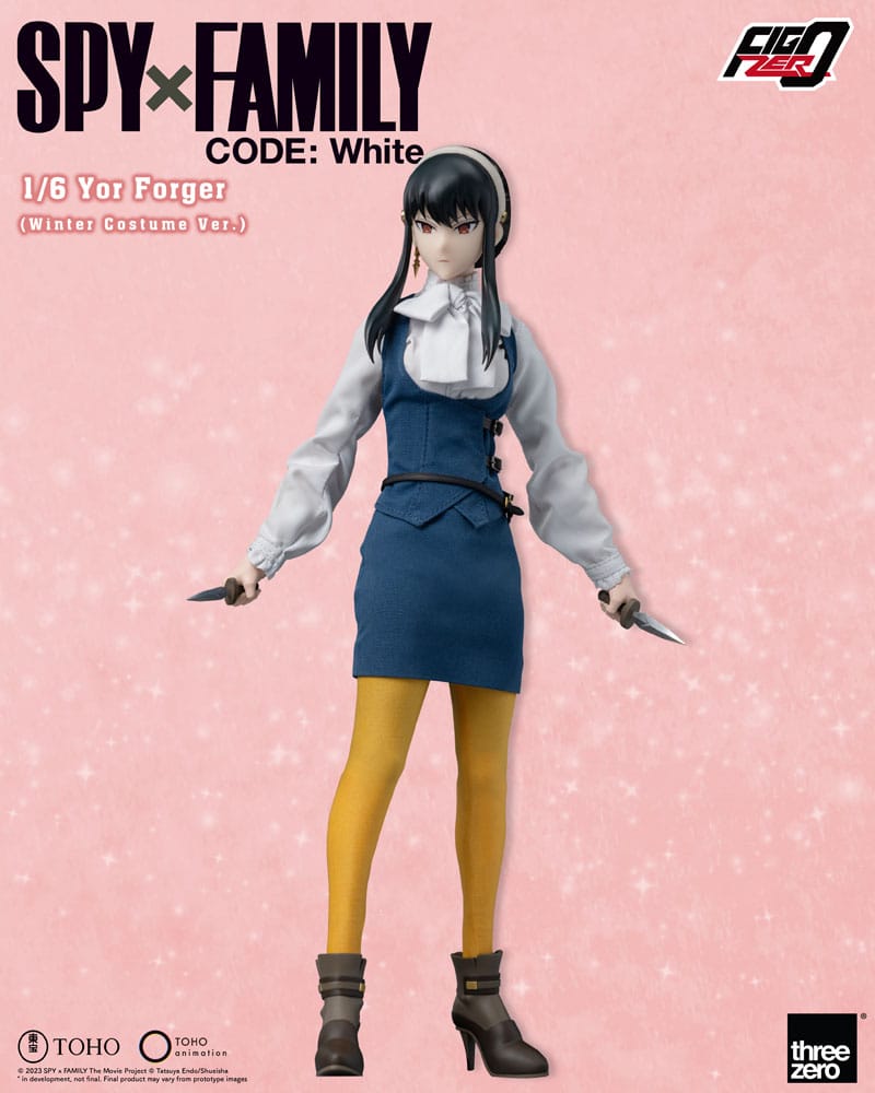 Spy x Family FigZero Action Figure 1/6 Yor Forger (Winter Costume Ver.) 31 cm 4895250813212