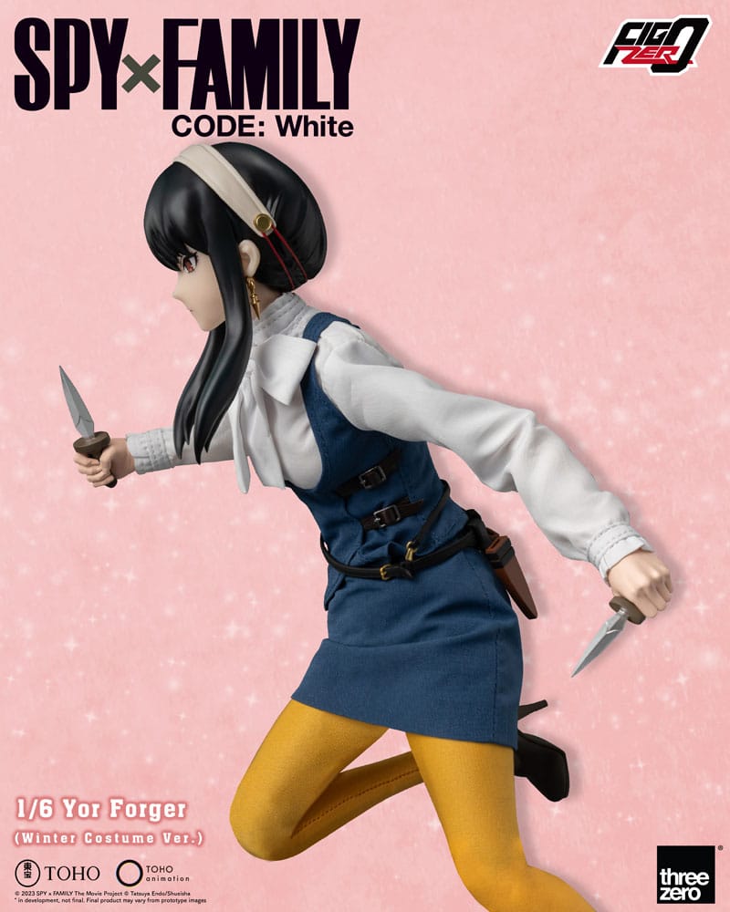 Spy x Family FigZero Action Figure 1/6 Yor Forger (Winter Costume Ver.) 31 cm 4895250813212