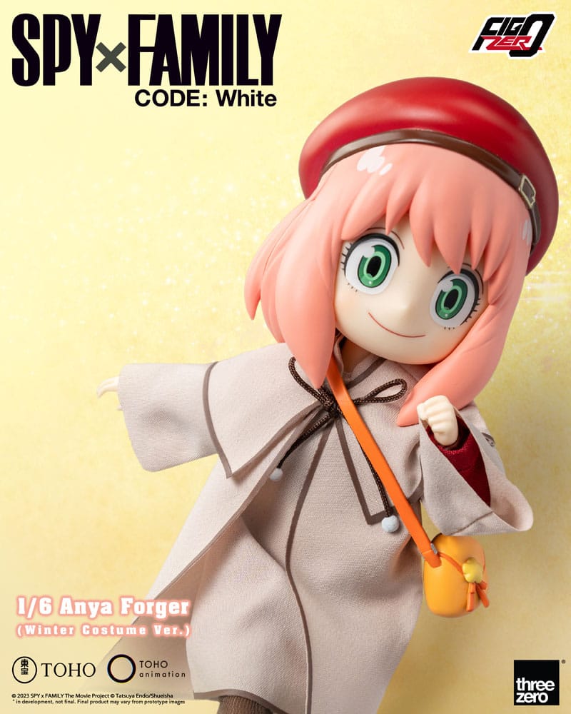 Spy x Family Code: White FigZero Action Figure 1/6 Anya Forger Winter Costume Ver. 17 cm 4895250811218