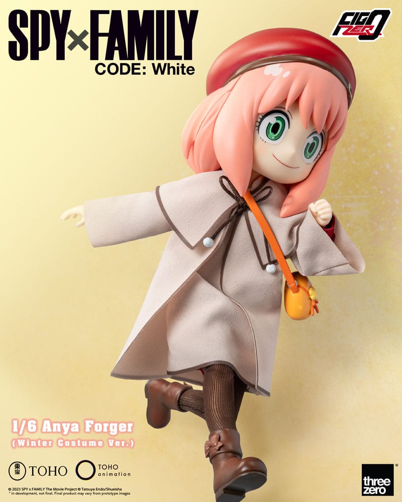 Spy x Family Code: White FigZero Action Figure 1/6 Anya Forger Winter Costume Ver. 17 cm 4895250811218