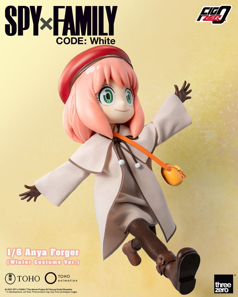 Spy x Family Code: White FigZero Action Figure 1/6 Anya Forger Winter Costume Ver. 17 cm 4895250811218