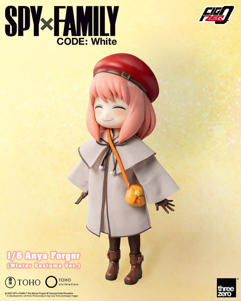 Spy x Family Code: White FigZero Action Figure 1/6 Anya Forger Winter Costume Ver. 17 cm 4895250811218