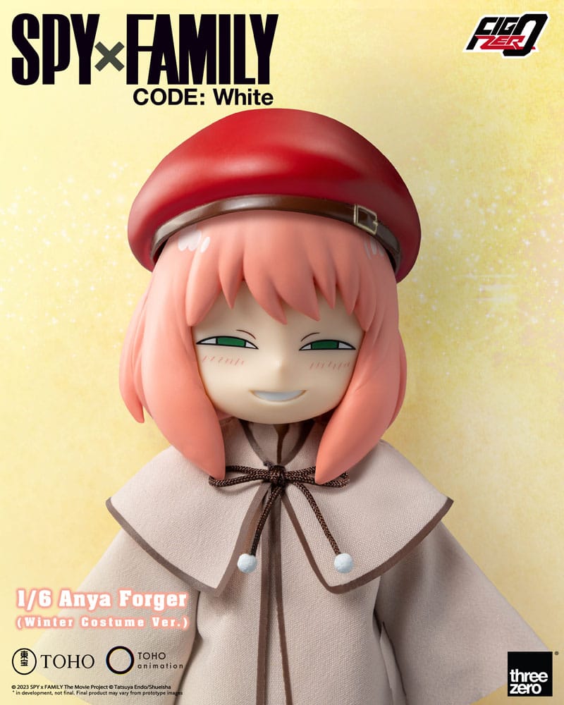 Spy x Family Code: White FigZero Action Figure 1/6 Anya Forger Winter Costume Ver. 17 cm 4895250811218