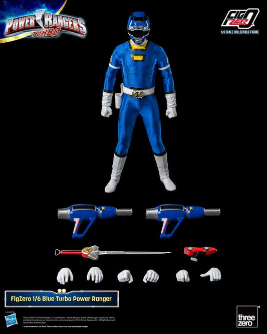 Power Rangers Turbo FigZero Action Figure 1/6 Blue Turbo Power Ranger 30 cm 4895250815223