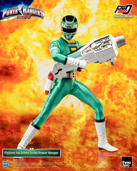 Power Rangers Turbo FigZero Action Figure 1/6 Green Turbo Power Ranger 30 cm 4895250815230