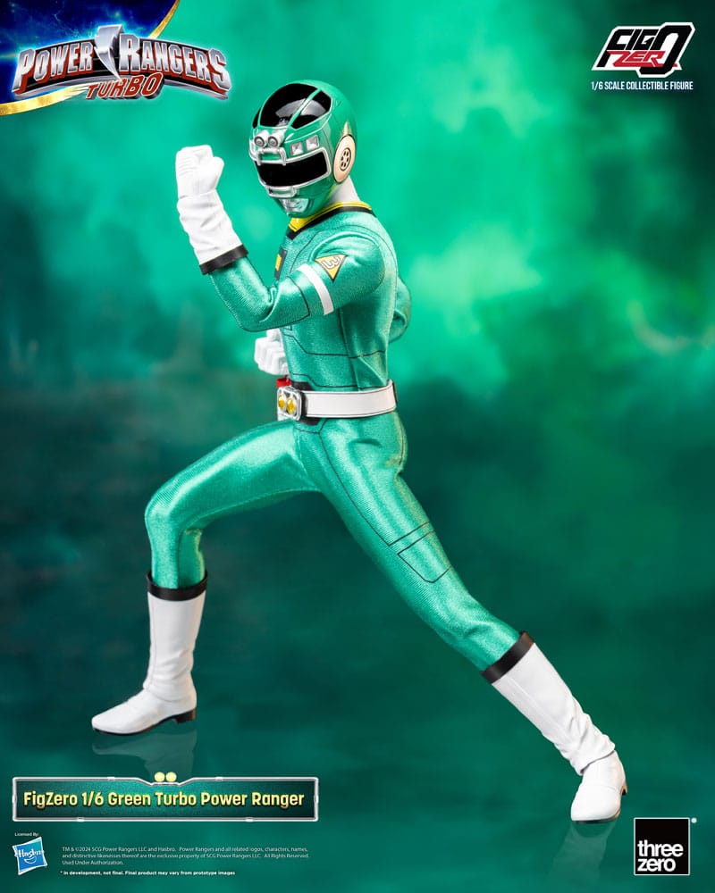 Power Rangers Turbo FigZero Action Figure 1/6 Green Turbo Power Ranger 30 cm 4895250815230