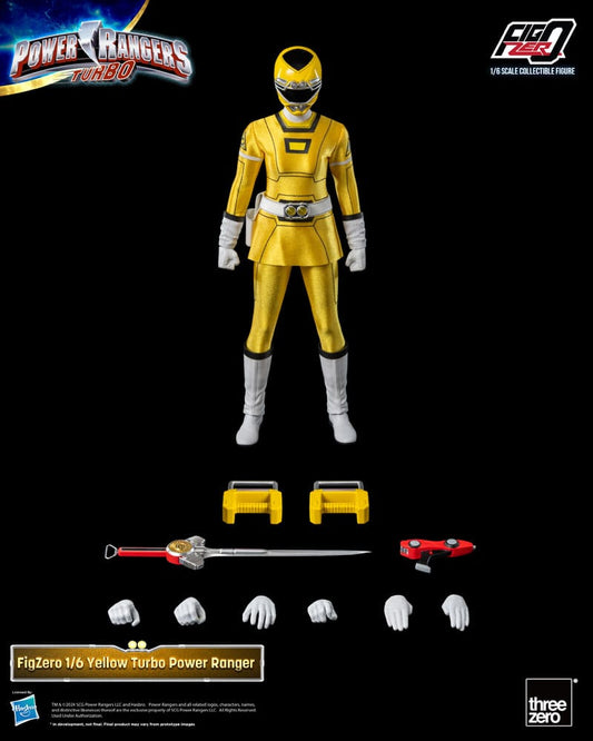 Power Rangers Turbo FigZero Action Figure 1/6 Yellow Turbo Power Ranger 30 cm 4895250815247