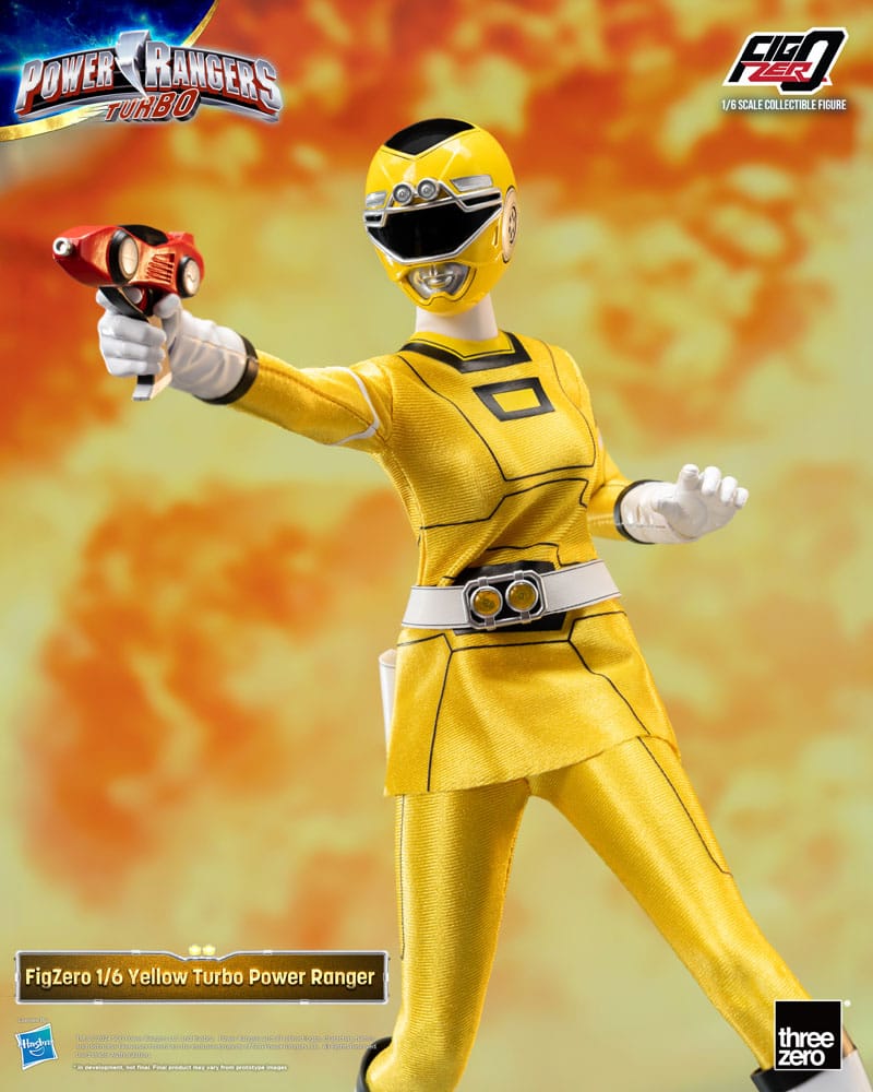 Power Rangers Turbo FigZero Action Figure 1/6 Yellow Turbo Power Ranger 30 cm 4895250815247