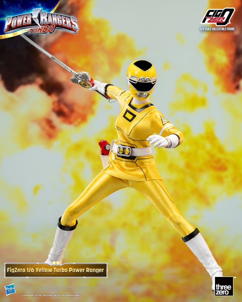 Power Rangers Turbo FigZero Action Figure 1/6 Yellow Turbo Power Ranger 30 cm 4895250815247