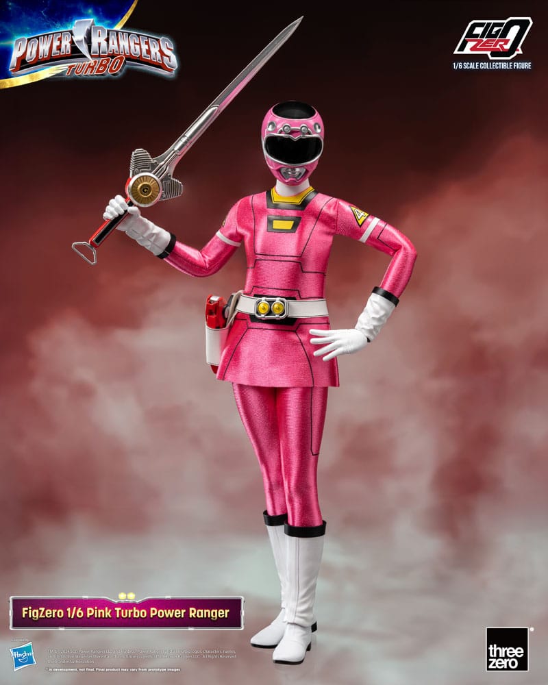 Power Rangers Turbo FigZero Action Figure 1/6 Pink Turbo Power Ranger 30 cm 4895250815254