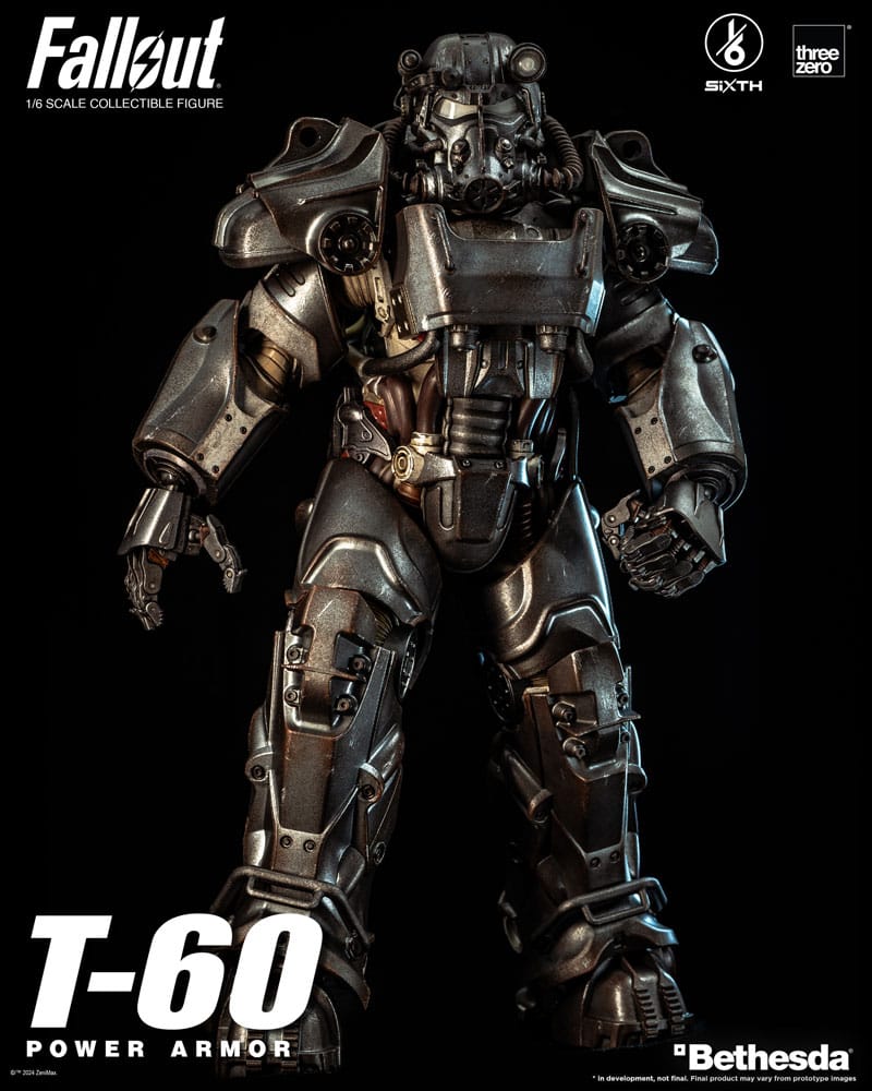 Fallout FigZero Action Figure 1/6 T-60 Power Armor 37 cm 4895250813335