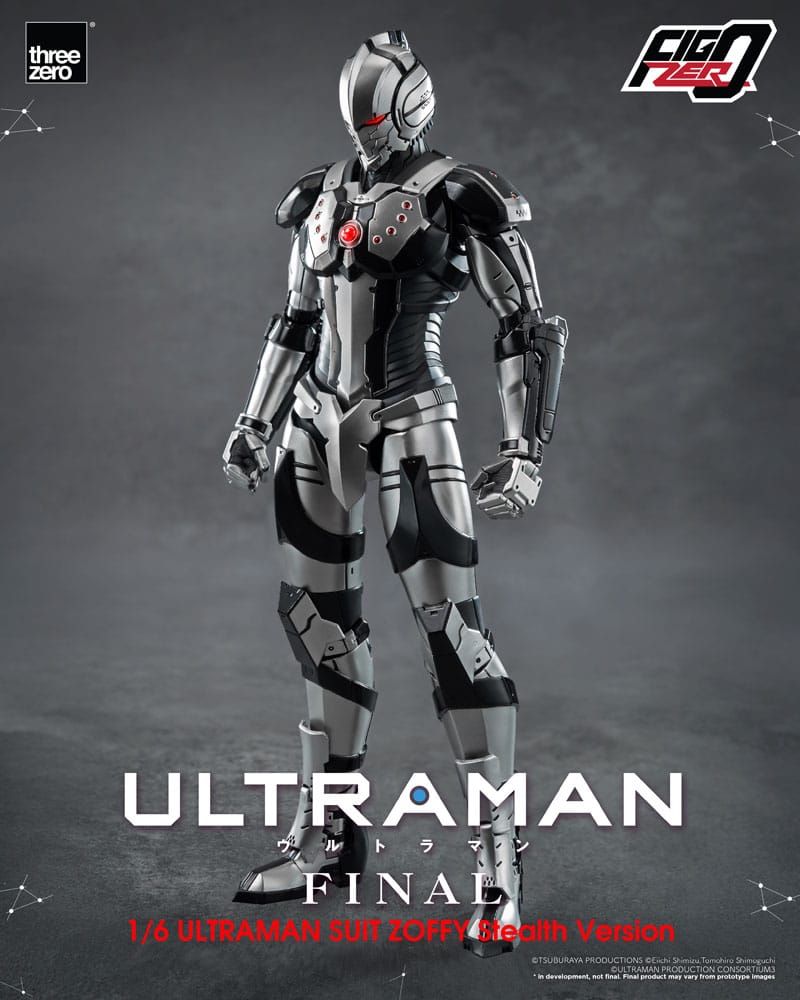 Ultraman Final FigZero Action Figure 1/6 Ultraman Suit Zoffy Stealth Version 30 cm 4895250815995