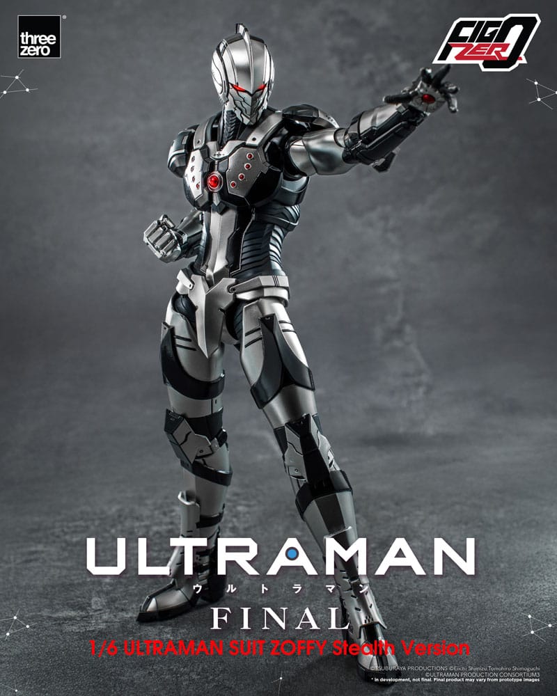 Ultraman Final FigZero Action Figure 1/6 Ultraman Suit Zoffy Stealth Version 30 cm 4895250815995