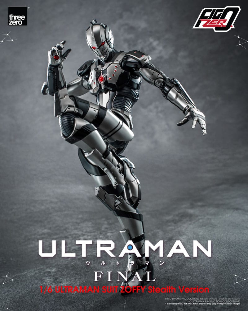 Ultraman Final FigZero Action Figure 1/6 Ultraman Suit Zoffy Stealth Version 30 cm 4895250815995