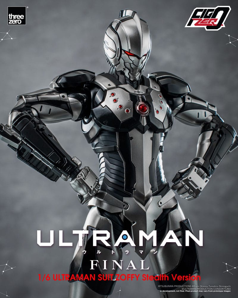 Ultraman Final FigZero Action Figure 1/6 Ultraman Suit Zoffy Stealth Version 30 cm 4895250815995