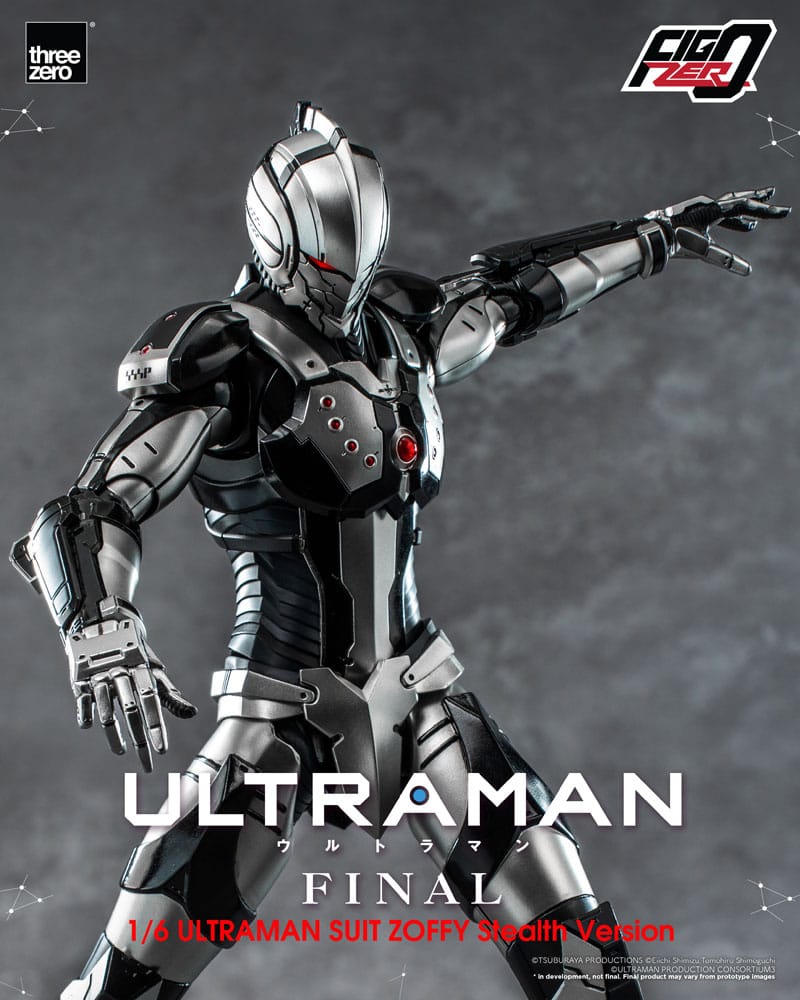 Ultraman Final FigZero Action Figure 1/6 Ultraman Suit Zoffy Stealth Version 30 cm 4895250815995