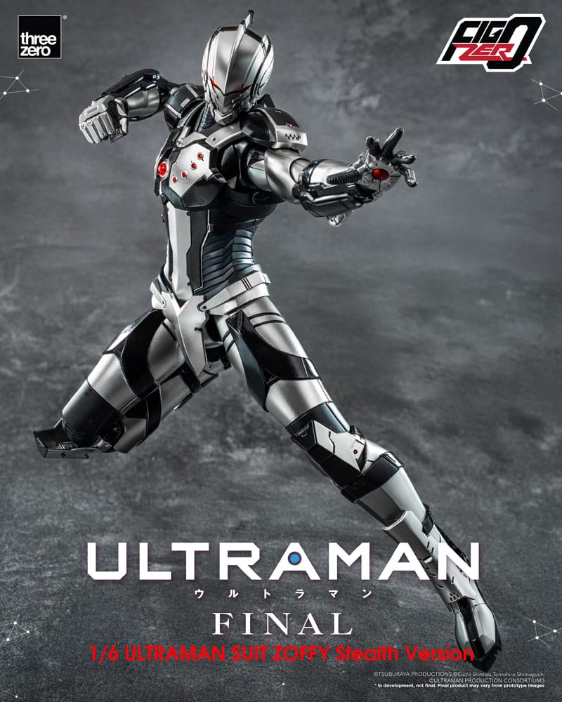 Ultraman Final FigZero Action Figure 1/6 Ultraman Suit Zoffy Stealth Version 30 cm 4895250815995