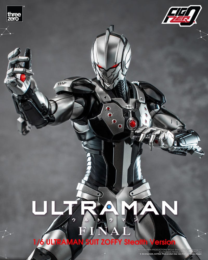 Ultraman Final FigZero Action Figure 1/6 Ultraman Suit Zoffy Stealth Version 30 cm 4895250815995