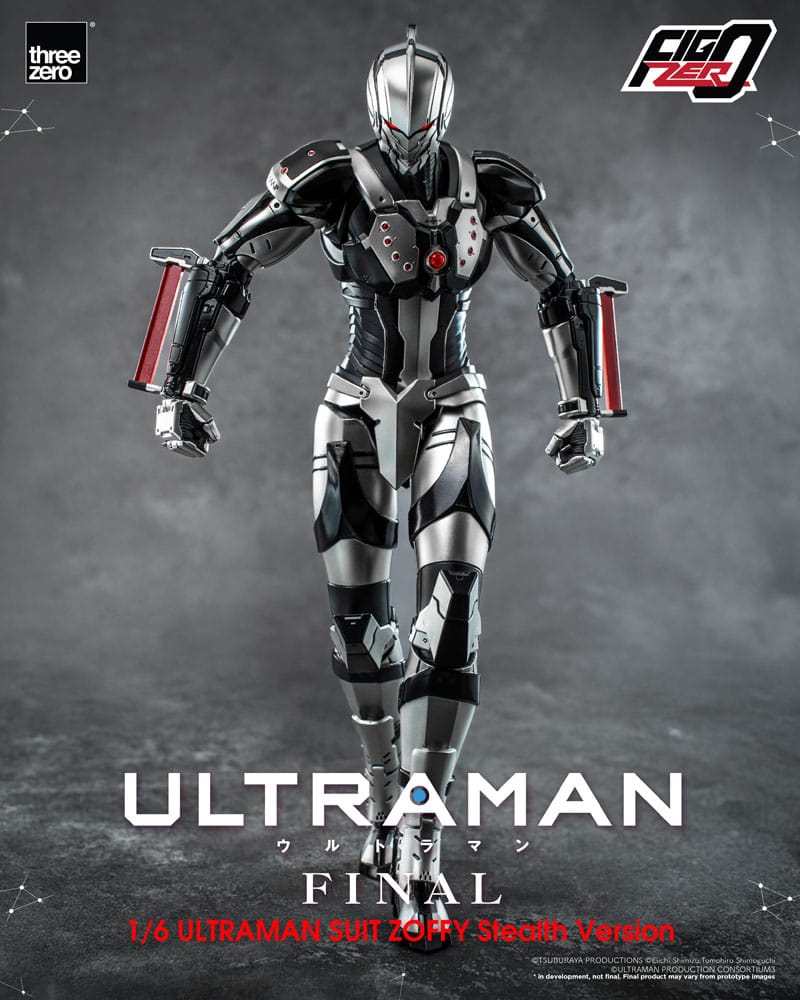 Ultraman Final FigZero Action Figure 1/6 Ultraman Suit Zoffy Stealth Version 30 cm 4895250815995