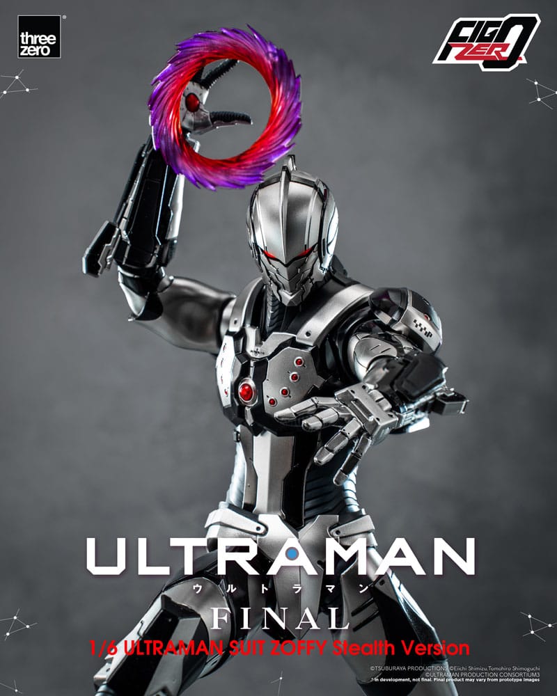 Ultraman Final FigZero Action Figure 1/6 Ultraman Suit Zoffy Stealth Version 30 cm 4895250815995