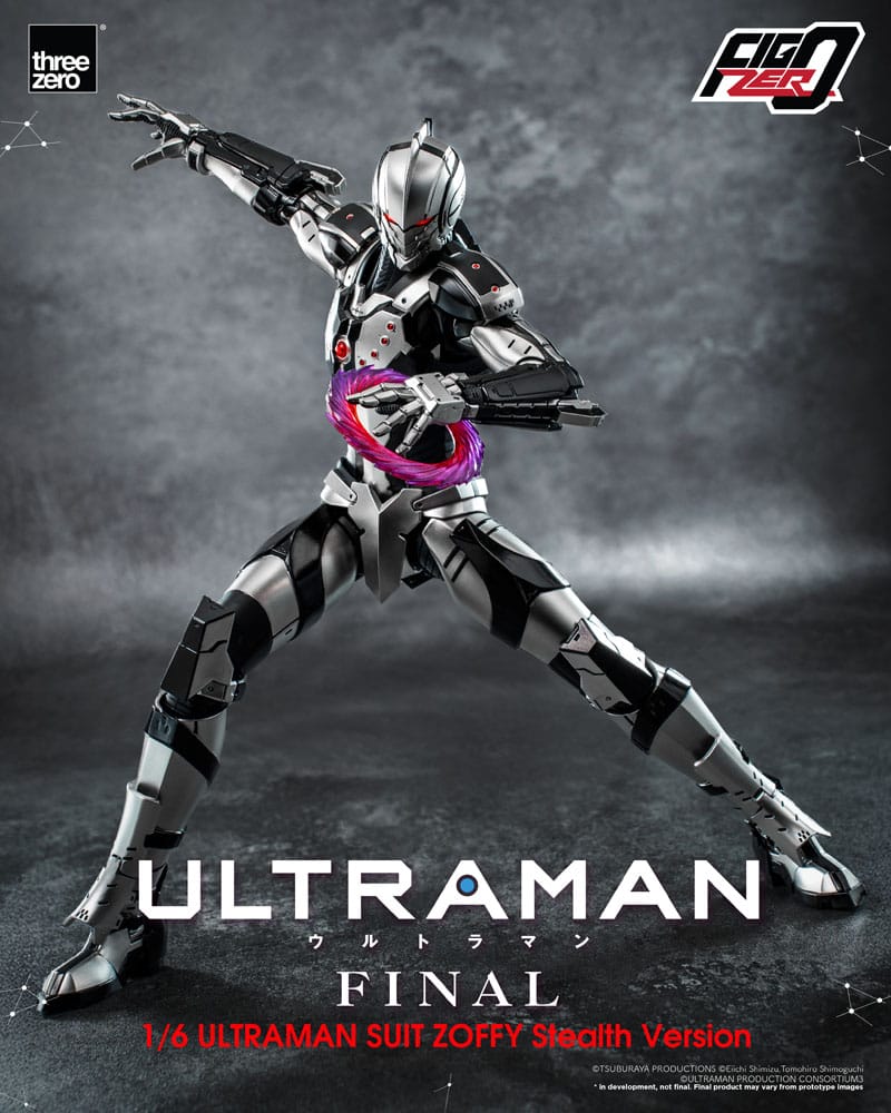 Ultraman Final FigZero Action Figure 1/6 Ultraman Suit Zoffy Stealth Version 30 cm 4895250815995