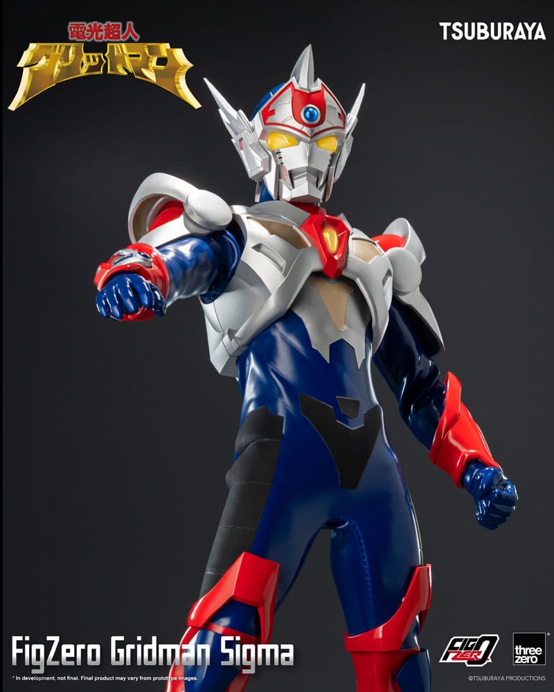 Gridman the Hyper Agent: Revenge of Neo Evil Lord FigZero Action Figure Gridman Sigma 30 cm 4895250815858